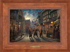 Harry Potter™ Diagon Alley™ Wall Art by Thomas Kinkade Studios Estate Edition Canvas 18" x 27" Rustic Andalucian