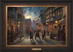Harry Potter™ Diagon Alley™ Wall Art by Thomas Kinkade Studios Estate Edition Canvas 18" x 27" Estate Bronze