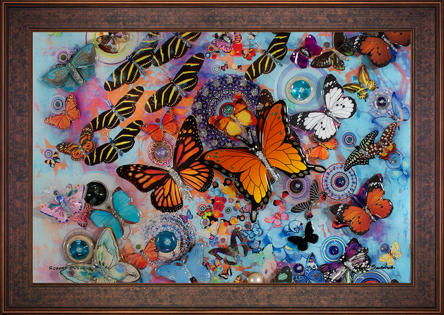 Flight of the Butterflies Wall Art by Robert Swedroe – Art Brand Studios, image size:1520x1080