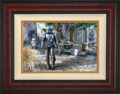 The Mandalorian™ - A Welcome Sight Wall Art by Thomas Kinkade Studios Standard Number Canvas 12" x 18" Gallery Burl