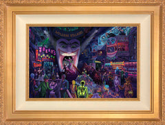 The Joker's™ Ball Wall Art by Zac Kinkade Standard Number Canvas 12" x 18" Antique Gold
