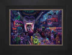 The Joker's™ Ball Wall Art by Zac Kinkade Standard Number Canvas 12" x 18" Modern Black