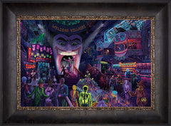 The Joker's™ Ball Wall Art by Zac Kinkade Standard Number Canvas 12" x 18" Cabernet