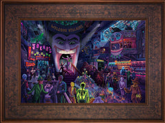 The Joker's™ Ball Wall Art by Zac Kinkade Standard Number Canvas 12" x 18" Gallery Bronze