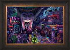 The Joker's™ Ball Wall Art by Zac Kinkade Standard Number Canvas 18" x 27" Estate Bronze
