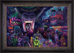 The Joker's™ Ball Wall Art by Zac Kinkade Standard Number Canvas 18" x 27" Cabernet