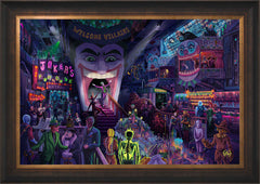 The Joker's™ Ball Wall Art by Zac Kinkade Standard Number Canvas 24" x 36" Estate Bronze