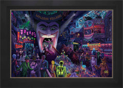 The Joker's™ Ball Wall Art by Zac Kinkade Standard Number Canvas 24" x 36" Modern Black