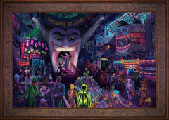 The Joker's™ Ball Wall Art by Zac Kinkade Standard Number Canvas 24" x 36" Gallery Bronze