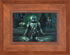 The Mandalorian™ - This is the Way Wall Art by Thomas Kinkade Studios Standard Number Canvas 12" x 18" Rustic Andalucian