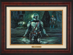 The Mandalorian™ - This is the Way Wall Art by Thomas Kinkade Studios Estate Edition Canvas 18" x 27" Gallery Burl
