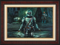 The Mandalorian™ - This is the Way Wall Art by Thomas Kinkade Studios Standard Number Canvas 24" x 36" Gallery Burl