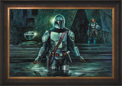 The Mandalorian™ - This is the Way Wall Art by Thomas Kinkade Studios Standard Number Canvas 24" x 36" Estate Bronze