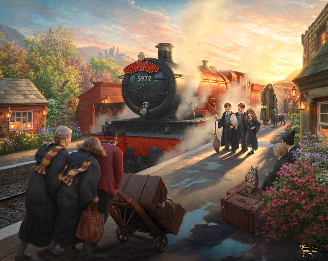 Harry Potter™ Hogwarts Express™ Wall Art by Thomas Kinkade Studios Canvas Gallery Wrap 24" x 30" Unframed