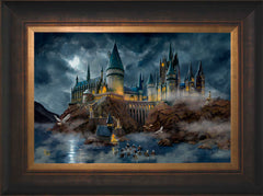 Harry Potter™ Hogwarts™ Castle Wall Art by Thomas Kinkade Studios Standard Number Canvas 12" x 18" Estate Bronze