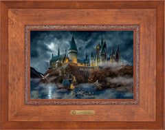 Harry Potter™ Hogwarts™ Castle Wall Art by Thomas Kinkade Studios Estate Edition Canvas 12" x 18" Rustic Andalucian