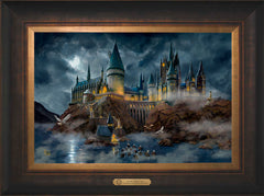 Harry Potter™ Hogwarts™ Castle Wall Art by Thomas Kinkade Studios Estate Edition Canvas 12" x 18" Estate Bronze