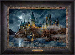 Harry Potter™ Hogwarts™ Castle Wall Art by Thomas Kinkade Studios Estate Edition Canvas 12" x 18" Cabernet