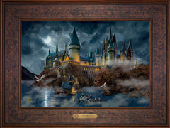 Harry Potter™ Hogwarts™ Castle Wall Art by Thomas Kinkade Studios Estate Edition Canvas 12" x 18" Gallery Bronze