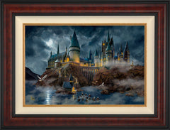 Harry Potter™ Hogwarts™ Castle Wall Art by Thomas Kinkade Studios Standard Number Canvas 18" x 27" Gallery Burl