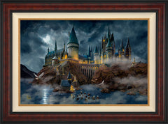 Harry Potter™ Hogwarts™ Castle Wall Art by Thomas Kinkade Studios Standard Number Canvas 24" x 36" Gallery Burl