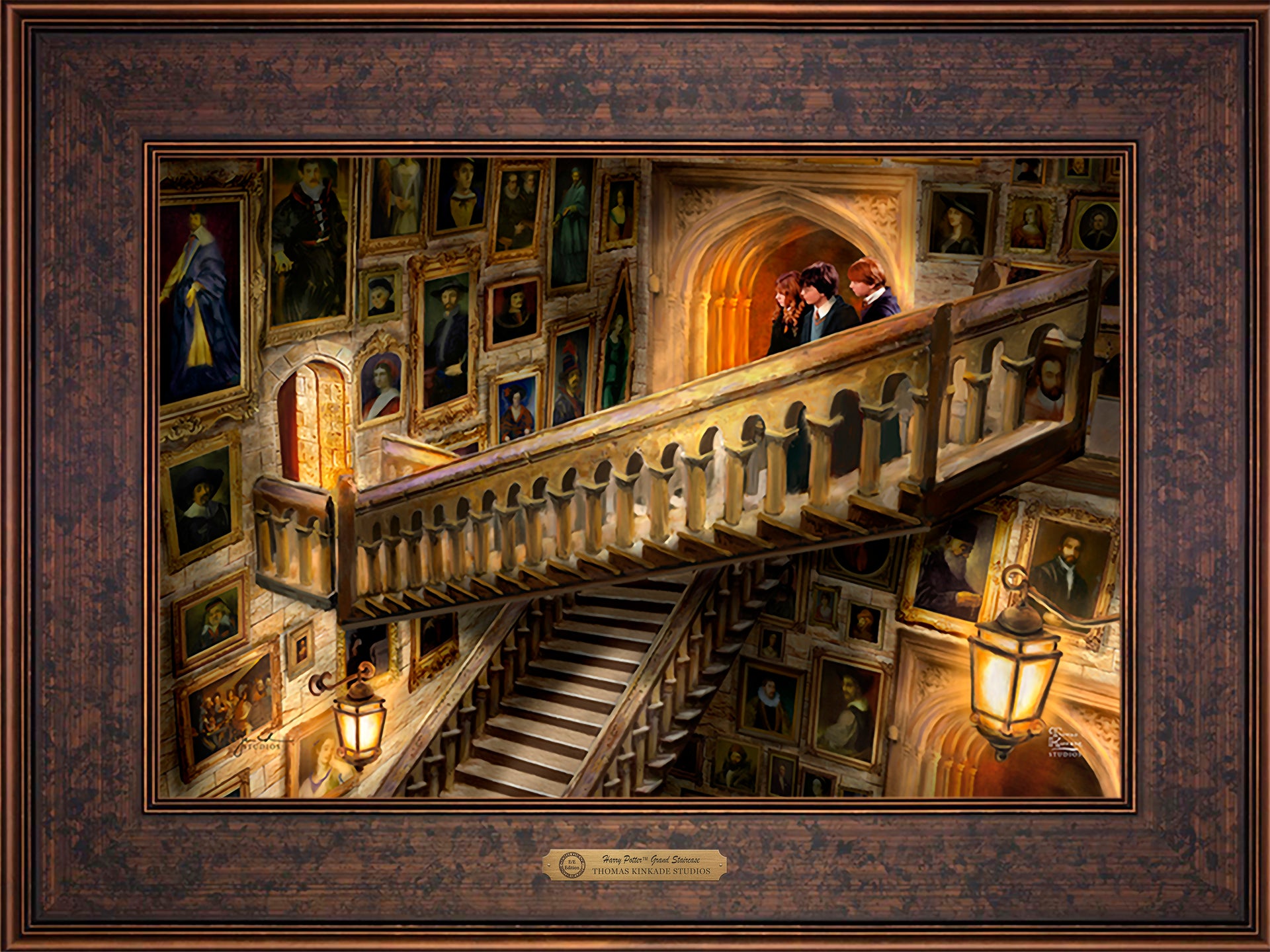 Harry Potter Grand Staircase Wall Art by Thomas Kinkade Studios