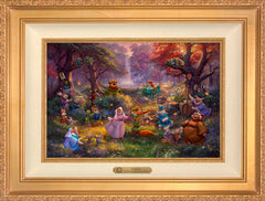 Disney Robin Hood Wall Art by Thomas Kinkade Studios Estate Edition Canvas 12" x 18" Antique Gold