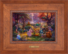 Disney Robin Hood Wall Art by Thomas Kinkade Studios Estate Edition Canvas 12" x 18" Rustic Andalucian