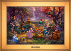 Disney Robin Hood Wall Art by Thomas Kinkade Studios Estate Edition Canvas 18" x 27" Gallery Gold