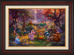 Disney Robin Hood Wall Art by Thomas Kinkade Studios Standard Number Canvas 24" x 36" Gallery Burl