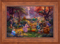 Disney Robin Hood Wall Art by Thomas Kinkade Studios Standard Number Canvas 24" x 36" Rustic Andalucian