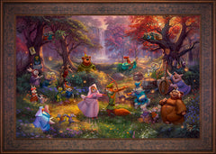 Disney Robin Hood Wall Art by Thomas Kinkade Studios Standard Number Canvas 24" x 36" Gallery Bronze