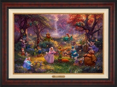 Disney Robin Hood Wall Art by Thomas Kinkade Studios Estate Edition Canvas 24" x 36" Gallery Burl