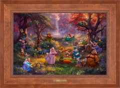 Disney Robin Hood Wall Art by Thomas Kinkade Studios Estate Edition Canvas 24" x 36" Rustic Andalucian