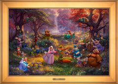 Disney Robin Hood Wall Art by Thomas Kinkade Studios Estate Edition Canvas 24" x 36" Gallery Gold