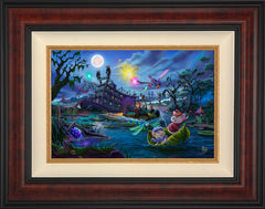Disney The Rescuers Wall Art by Thomas Kinkade Studios Standard Number Canvas 12" x 18" Gallery Burl