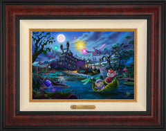 Disney The Rescuers Wall Art by Thomas Kinkade Studios Estate Edition Canvas 12" x 18" Gallery Burl