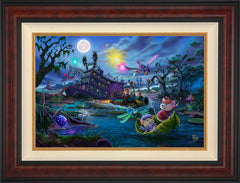 Disney The Rescuers Wall Art by Thomas Kinkade Studios Standard Number Canvas 18" x 27" Gallery Burl