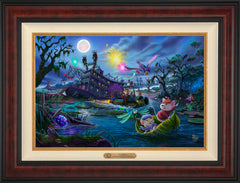 Disney The Rescuers Wall Art by Thomas Kinkade Studios Estate Edition Canvas 18" x 27" Gallery Burl