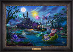 Disney The Rescuers Wall Art by Thomas Kinkade Studios Estate Edition Canvas 18" x 27" Cabernet