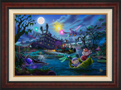 Disney The Rescuers Wall Art by Thomas Kinkade Studios Standard Number Canvas 24" x 36" Gallery Burl
