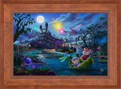 Disney The Rescuers Wall Art by Thomas Kinkade Studios Standard Number Canvas 24" x 36" Rustic Andalucian