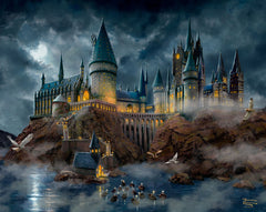 Harry Potter™ Hogwarts™ Castle Wall Art by Thomas Kinkade Studios Canvas Gallery Wrap 24" x 30" Unframed