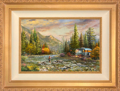 Living the Dream Airstream® I Wall Art by Thomas Kinkade Studios Standard Number Canvas 12