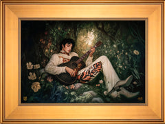 If I Can Dream Wall Art By Francisco Caballero - 12" x 18" Gallery Gold Frame