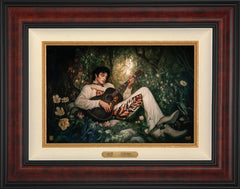 If I Can Dream Wall Art By Francisco Caballero - 12" x 18" Burl Frame