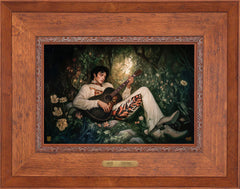 If I Can Dream Wall Art By Francisco Caballero - 12" x 18" Rustic Andalucian Frame