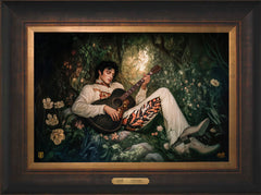 If I Can Dream Wall Art By Francisco Caballero - 12" x 18" Estate Bronze Frame
