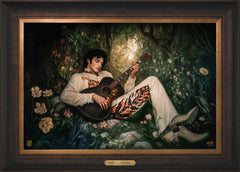 If I Can Dream Wall Art By Francisco Caballero - 18" x 27" Estate Bronze Frame