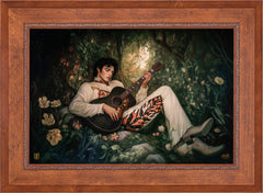 If I Can Dream Wall Art By Francisco Caballero - 24" x 36" Rustic Andalucian Frame